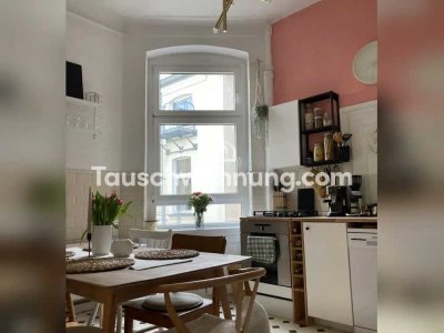 Tauschwohnung: Altbautraum direkt am Volksgarten gegen 4/5 Z+Garten/Terasse