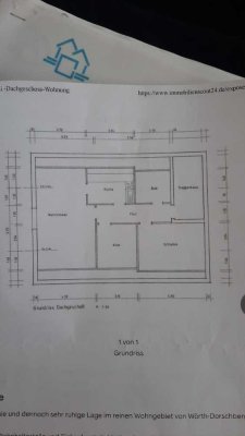 3-Zimmer-DG-Wohnung in Wörth am Rhein