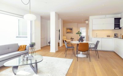 ZENTRUMSNAHE LAGE - 3 Zimmer - ca. 113m² gew. NFL - ca. 23m² Terrasse - Einbauküche - hochwertige Ausstattung - Garagenplatz - BJ 2020 - ERSTBEZUG