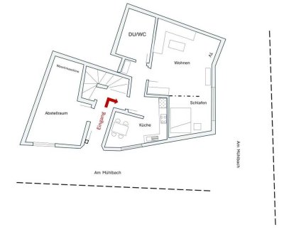 KO-Güls +++ zentrale Lage  +++ 1  ½ ZKB frei ab sofort