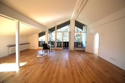 Traumhafte Dachgeschosswohnung über den Dächern von Prien