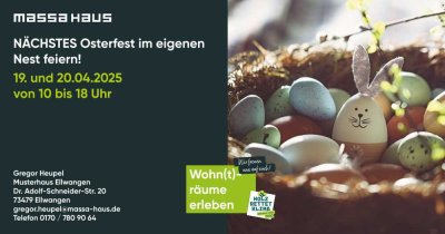 Komm' zur Osteraktion von massa und erfahr' alles rund ums bauen!