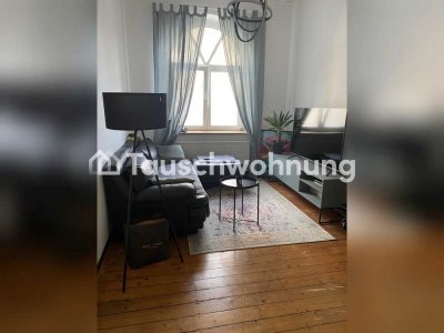 Tauschwohnung: Schöne 2-Zimmer Altbauwohnung mit Garten und hohen Decken