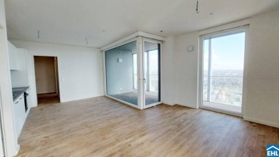 Erstbezug – TOWER HOMES mit Rooftop Pool &amp; Sauna bei U1 Kagran