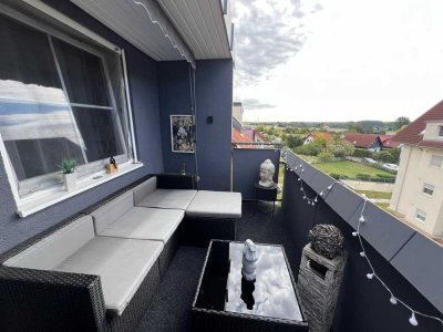 Bezugsfrei!! Schöne 3-Raumwohnung mit Balkon + TG in Ermlitz