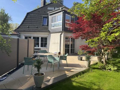 Gartenidylle und modernem Komfort in Birkenwerder
