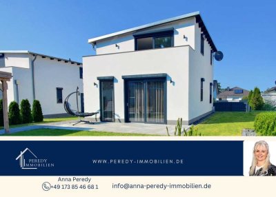 Eleganz trifft Natur – Ihr exklusives Zweifamilienhaus am Bernsteinsee