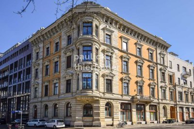 Wohnen mit Blick über Leipzig - Luxus-Penthouse am Rabensteinplatz