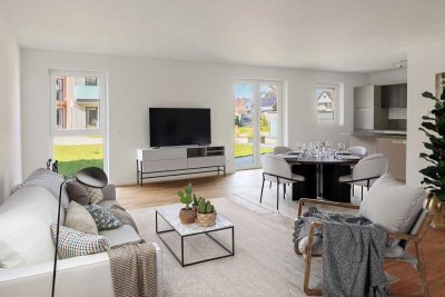 Haus im Haus, Wohnung mit beidseitigem Garten