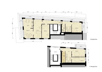 Jetzt Besichtigen: Exklusives, helles 6 Zi. Penthouse – 0172-326 11 93