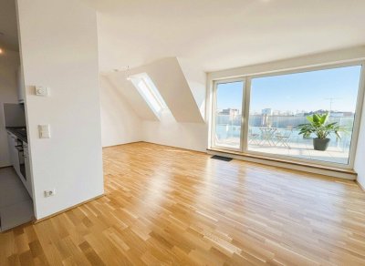 Wohnen auf 2 Ebenen - moderne Maisonette-Wohnung mit Terrasse