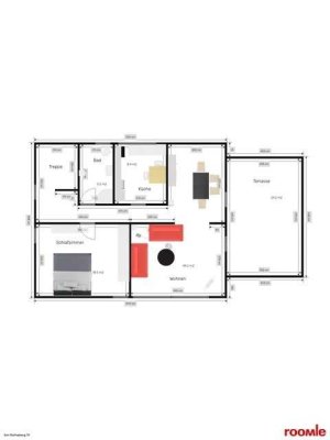 Freundliche 2-Zimmer-Wohnung mit Balkon/Terrasse und Einbauküche in Wolfsburg