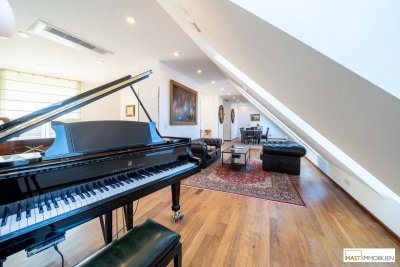 Penthouse-Charme: Exklusive Maisonette mit zwei Dachterrassen