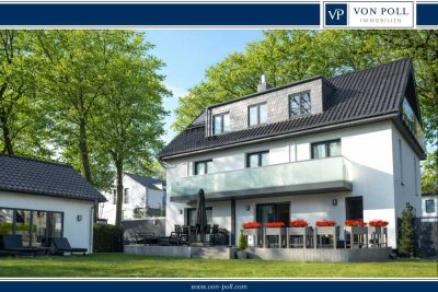 Lichtdurchflutete Villa mit Garten, Poolhaus und exklusivem Wohngefühl
