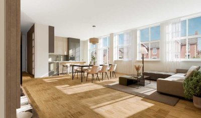 Wohnen auf höchstem Niveau: Stilvolle Wohnung am begehrten Südpark