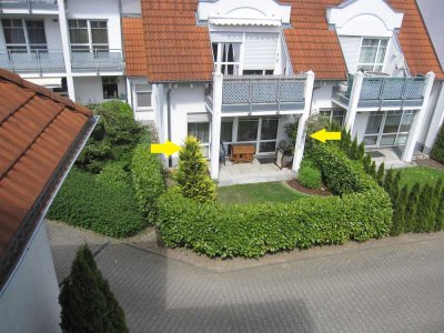 sehr schöne 2 Zimmerwohnung mit Terrasse und kleinem Garten