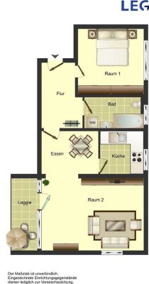 2-Zimmer-Wohnung in Hamm-Werries!