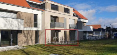 Barrierefreie 2-Zimmer-EG-Wohnung mit Privatgarten– idealer Zuschnitt für eine Person