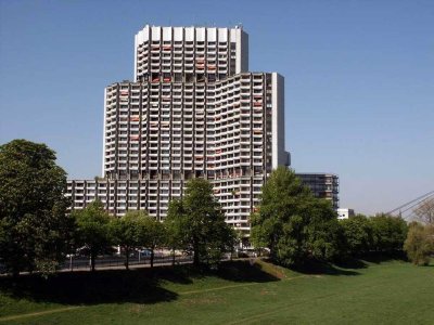 Zweizimmerwohnung über den Dächern von Mannheim