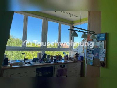 Tauschwohnung: Großzügige 4,5-Zi.-Whg. am Müggelsee mit Karmin und Garten