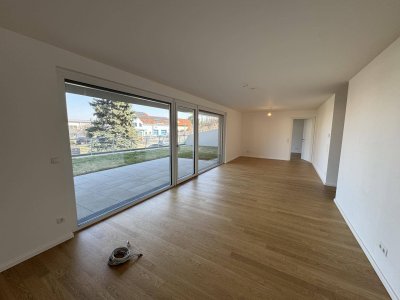 Helle 3-Zimmer-Erdgeschosswohnung - Wohnen im BRUNNIQUE