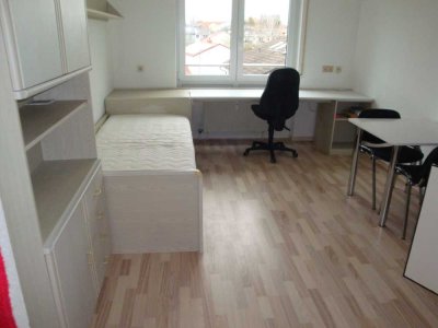 Unilage! Modern möblierte 1-Zi.-Wohnung, Laminat, Wfl. ca. 20 m²