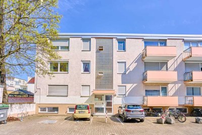FESTPREIS - Hochparterrewohnung mit Balkon, Keller und Pachtparkplatz