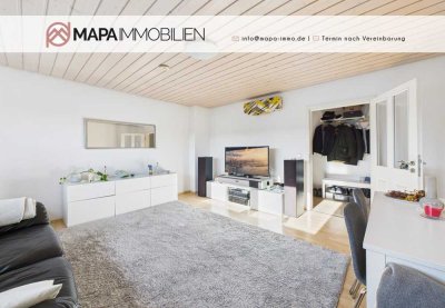 Gepflegte 3-Zimmer-Dachgeschosswohung mit Südausrichtung und Tiefgaragenstellplatz in zentraler Lage