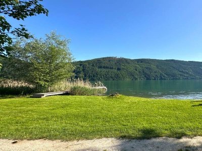 Großzügige Gartenwohnung mit privatem Seezugang am Millstätter See