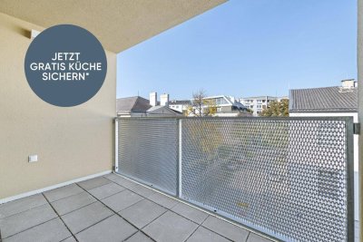 PROVISIONSFREI! Ideal geschnittene 2-Zimmer-Wohnung mit Loggia und Ausblick