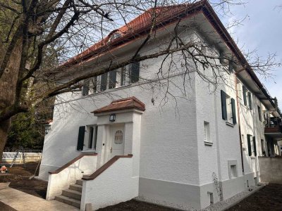 Denkmalgeschützte Ensemble Villa