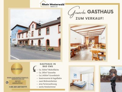 Gastronomie – Beherbergung – Wohnen in einem Objekt