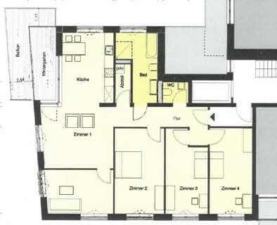 Traumwohnung: 5 Zimmer, Süd-Balkon/Wintergarten & Fußbodenheizung – Sa/So Termine � 0172-3261193
