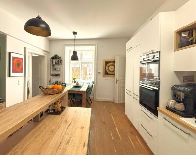 Absolute Ruhelage - 3 Zimmer im Altbau mit Terrasse, Ausrichtung zum Innenhof - zu kaufen in 1090 Wien