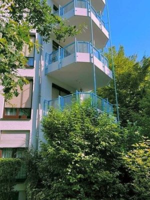 Provisionsfrei - 2-Zimmer-Wohnung mit schönem Ausblick in zentraler Lage