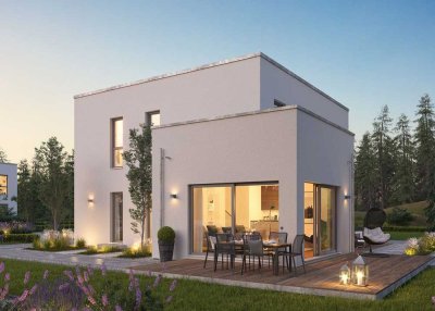 Preisgekröntes Einfamilienhaus ! Bauen Sie Ihr LifeStyle 16.01 mit modernem Flachdach !