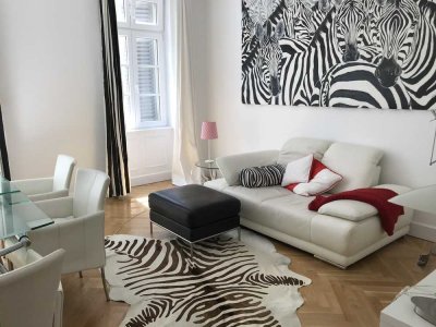 Altbauwohnung mit Terrasse WI Zentrum