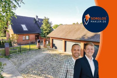 Exklusives Wohnjuwel mit einzigartiger Atmosphäre auf weitläufigem Grundstück in Uetz