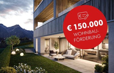 4-Zimmer Gartenwohnung mit herrlichem Ausblick und hoher Wohnbauförderung (Top A1)