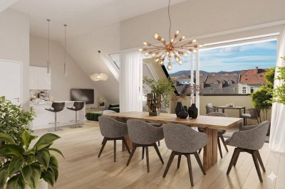 PURE ON THE MUR RIVER - unser neues Wohnprojekt an der Mur - Dachterrasse TOP 36; MP