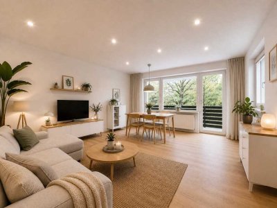 MGF Group: EG-Whg. mit Balkon, Terrasse und eigenem Garten in attraktiver Lage Haunstetten!