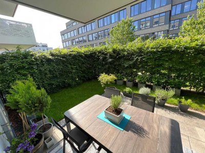 Moderne 2-Zimmer Wohnung mit Garten