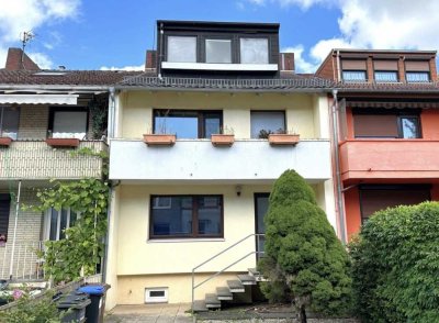 Helle 4-Zimmer Maisonette-Wohnung mit Balkon & Garten in Utbremen
