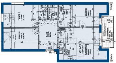 Pöchlarn | Anzahlung Euro 5.000,- | geförderte Miete mit Kaufoption | 84,42 m²