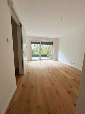 *AQA Zollhafen* // Große 1-Zimmer Wohnung mit Ankleide, Terrasse und Loggia