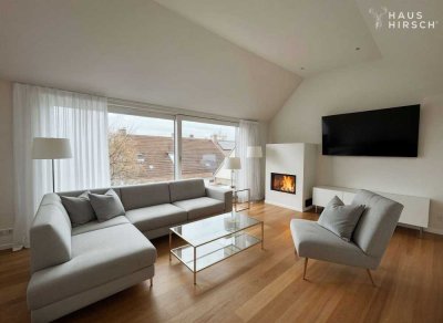 Neubau-Penthouse auf Bestand – luxuriöses Wohnen mit Kamin & Solarpaket