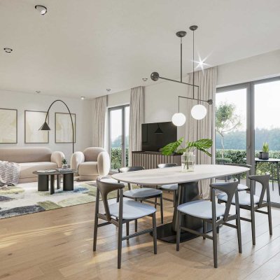 Maisonette mit Metropolen-Anschluss – wohnen mit Stil und Struktur in Dachau