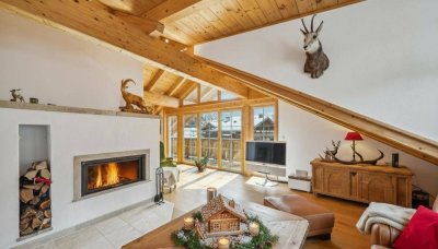 Wohnen im Herzen der "Gamsstadt"!Dachgeschosswohnung in Kitzbüheler Premiumlage
