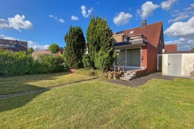 Ruhige Lage in Hiltrup:  Doppelhaushälfte mit Garten, Garage und vielseitigen Nutzungsmöglichkeiten!