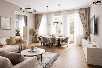 Altbaujuwel // revitalisierter Altbau in Wien-Ottakring – Freiflächen, moderne Luftwärmepumpe &amp; Fußbodenheizung